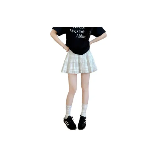 Dior Beauty Casual Short Skirts Women's White