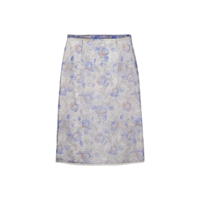 PRADA All Over Patterned Skirt-0
