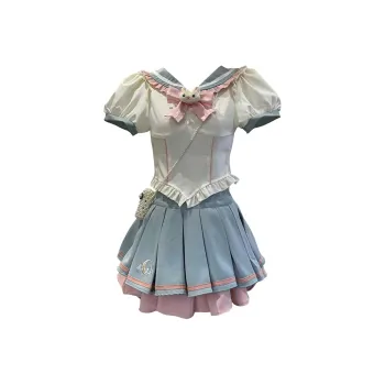 Incolore Skirt Set Women's White Blue
