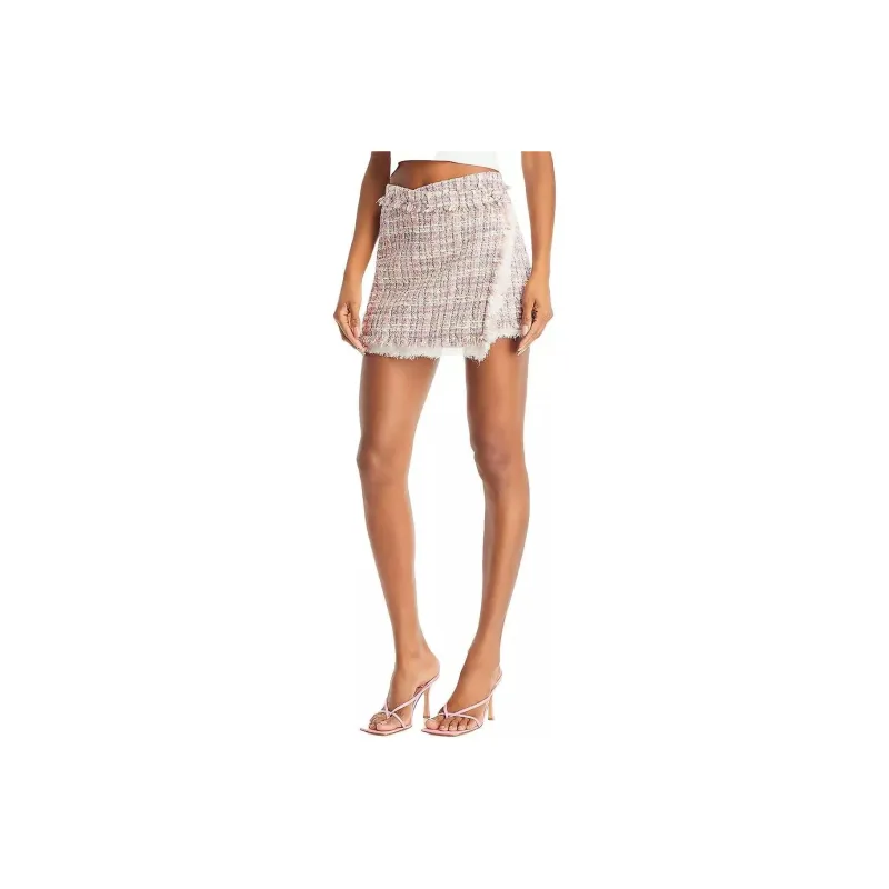 LOVESHACKFANCY Royce Mini Skirt-0