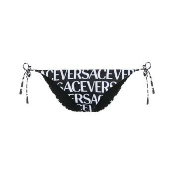 VERSACE Print Swim Slip 'Black/White'