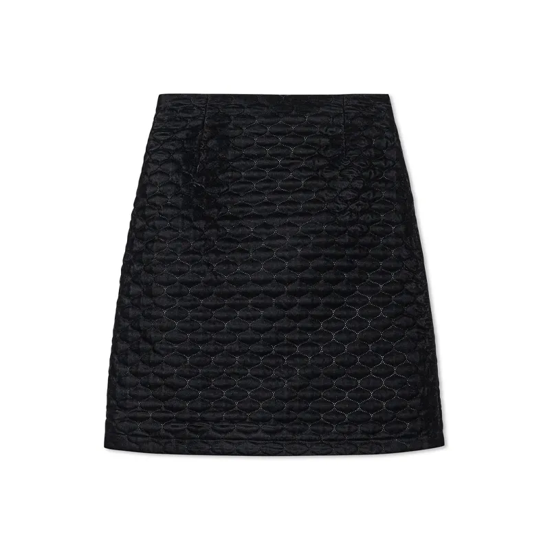 DKNY FW24 Casual Short Skirts Women's Black-0