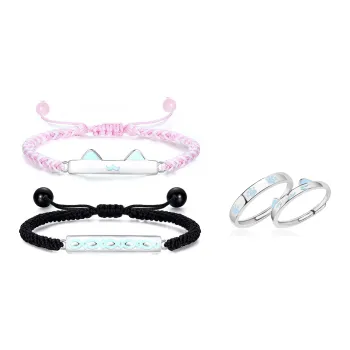 JOYDINNY Alloy Rope Bracelets Unisex
