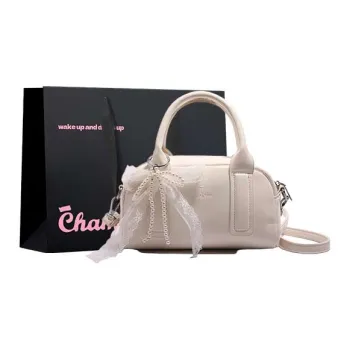 Champion Cub PU Boston Bag, Shoulder Bag, Crossbody Bag, Handbag Women's Multicolor
