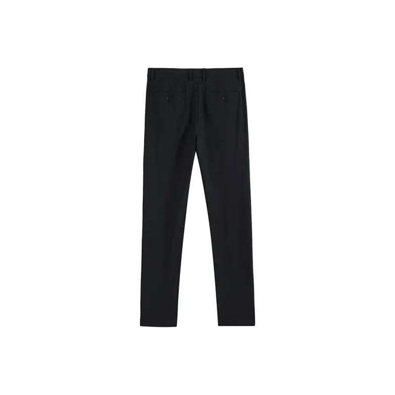 DIDIBOY Casual Pants Men Navy Blue-1