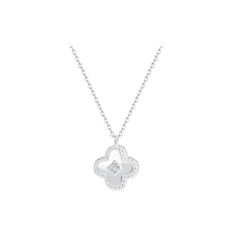 TAOHUAZHAOZHAO S 999 Fine Silver Necklaces Women's-0