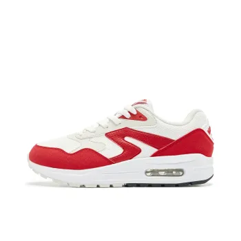 QIAODAN Anti Slip Wear Resistant Low Top Casual Shoes Men's Jordan White Tomato Red