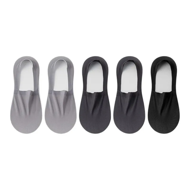 LUYOUYE No Show Socks Men's 5 Pack-0