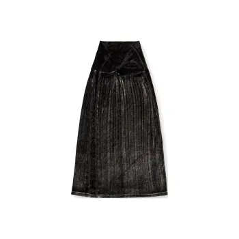 DIESEL High Waisted Faded Effect Pencil Skirt