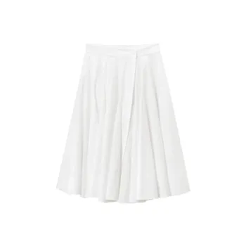 OVV Casual Long Skirt Women's Raw White