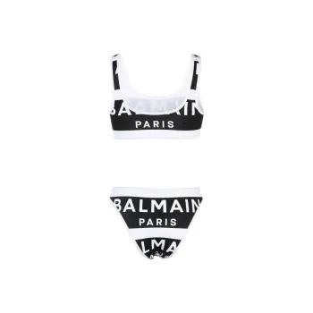 BALMAIN Bikini Women's Black White