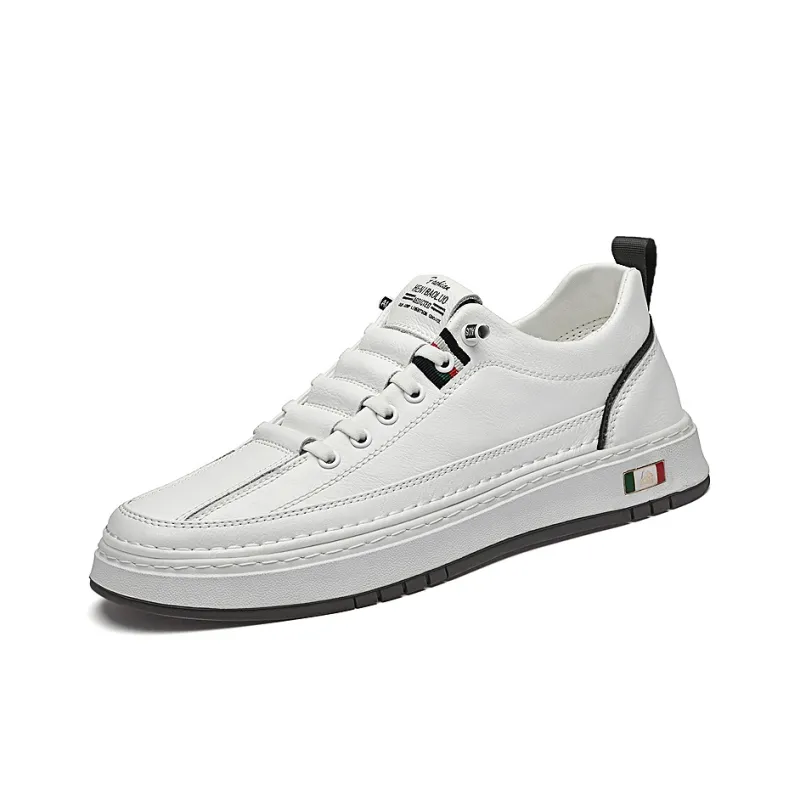 HENIBAOLUO Breathable Low Top Skateboard Shoes Men's-0