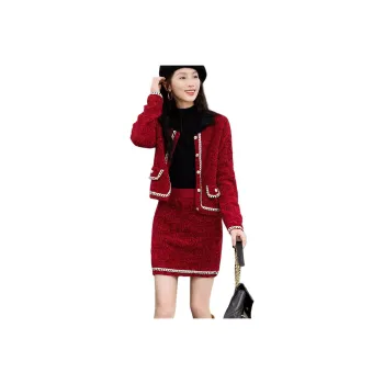 【dme】 Skirt Set Women's Mary Red
