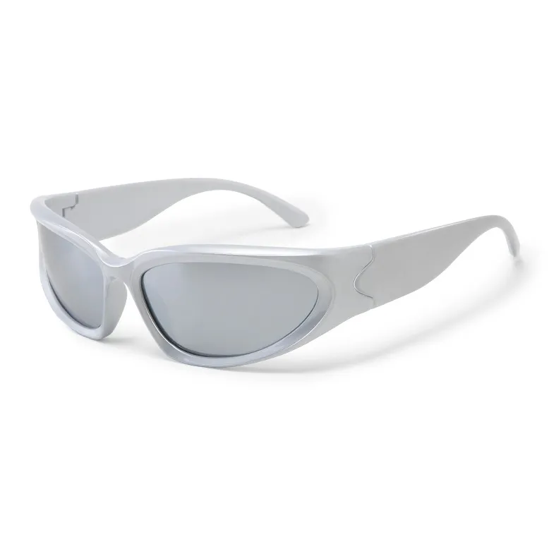 MK MINGKU Irregular Shape Sunglasses Unisex-0