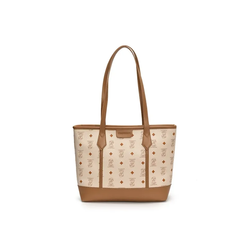 Banyanu PU Shoulder Bag Women's Black/Beige/Pink/Brown-7