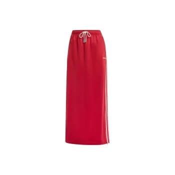 Adidas Originals Casual Long Skirt Women's Red