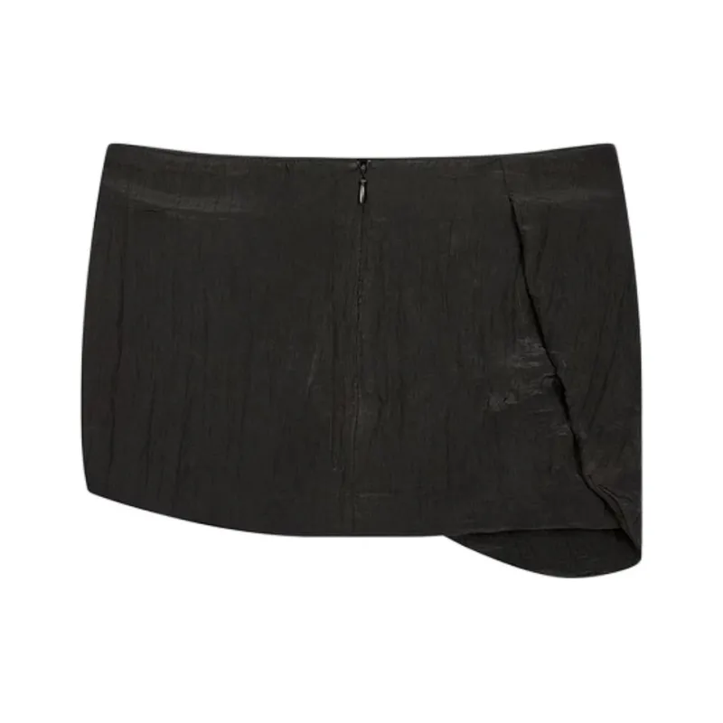 Open Yy SS25 Casual Short Skirts Women's Black-0