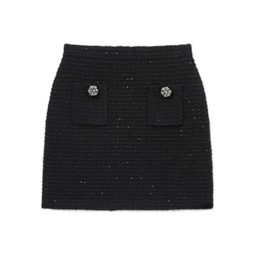 Self portrait Textured Knitted Mini Skirt