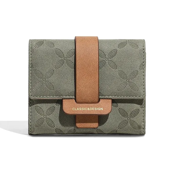 VINEY Synthetic Leather Wallet Clutch Regular Women's Multicolor-7