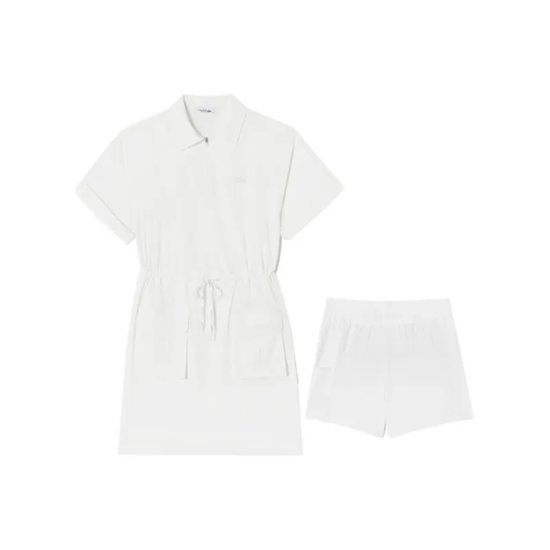 LACOSTE Skirt Set Women's White-0
