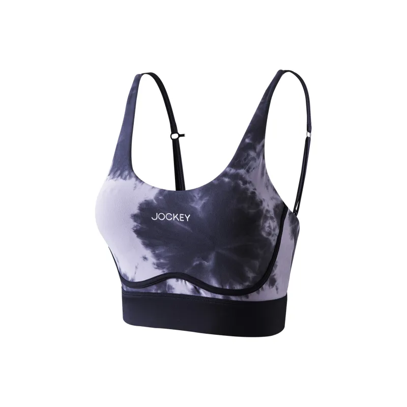 JOCKEY Sleeveless Sports Shirts Women's Tie-Dye Blue-0