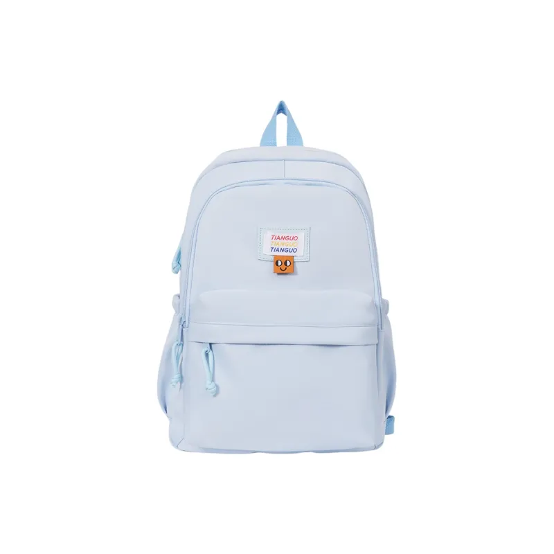 TOUTSEUL YOLO Nylon Fabric Backpack Regular Unisex White/Blue/Yellow/Pink/Black-6