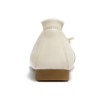 CAMEL Small Leather Shoes, Lightweight Breathable Commute Versatile Trendy Casual Women's Shoes Women's-18