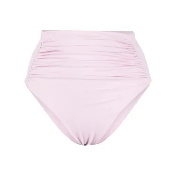 Self portrait High waisted Gathered Bikini Bottoms