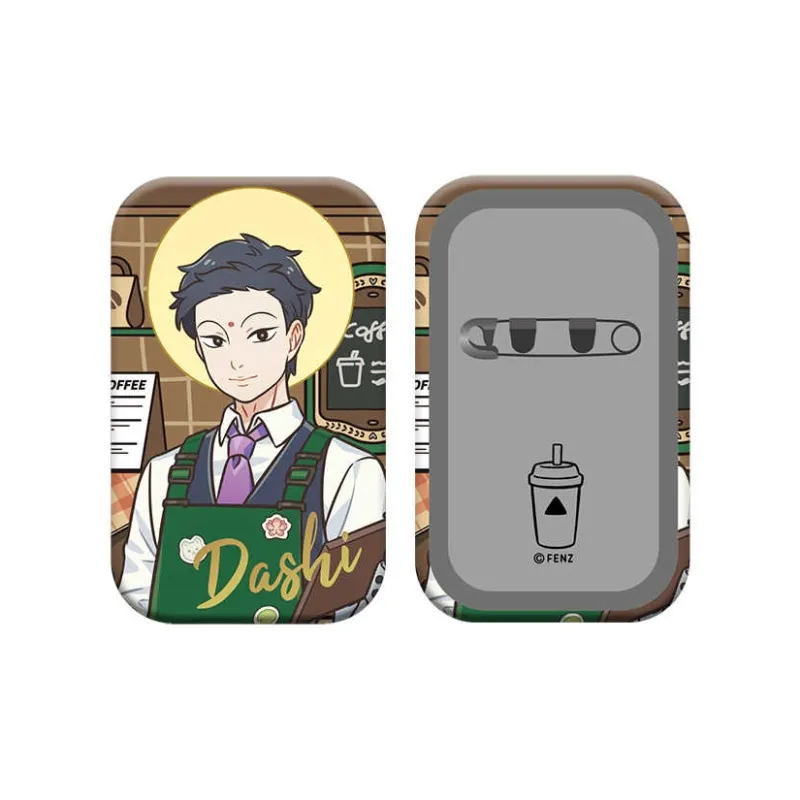 Inhuman Deity Guardian Collection Bodhisattva Tinplate Badges-0