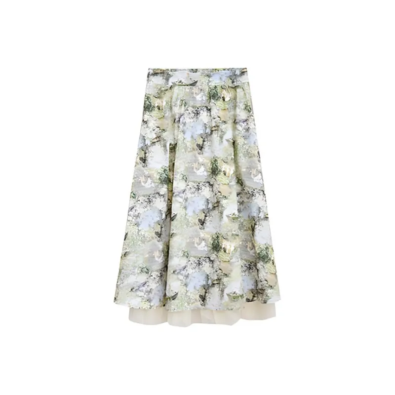 ZIHAN Casual Long Skirts Women's-4