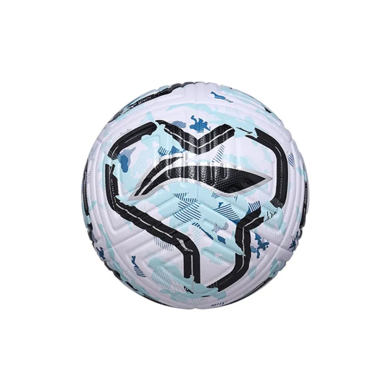 LiNing Size 5 Soccer TPU Seamless Thermal bonding Unisex White Black Blue-2