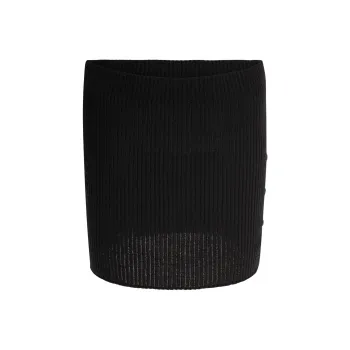 COURREGES Ribbed Mini Skirt