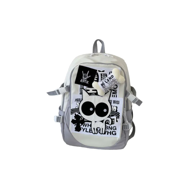 Wolfhorse Oxford Backpack Unisex White-0