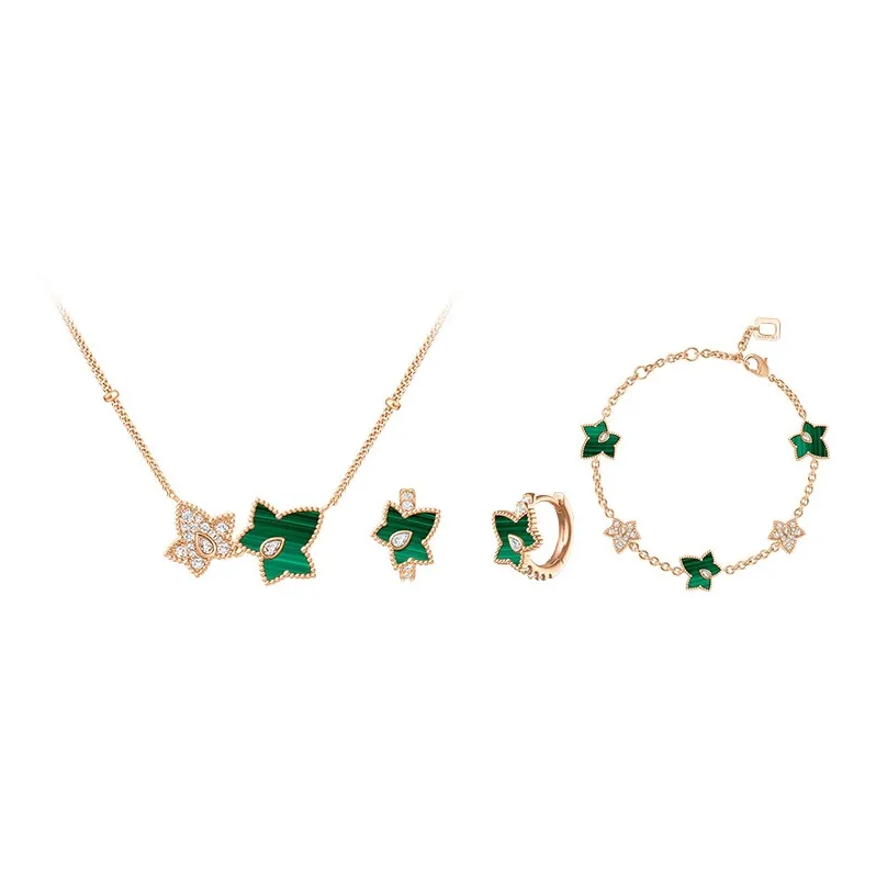 Lola Rose Natural Malachite Necklaces Women's-6