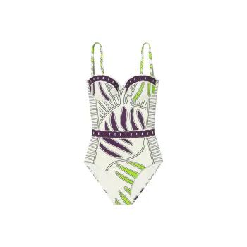 TORY BURCH Printed Underwire cup One piece