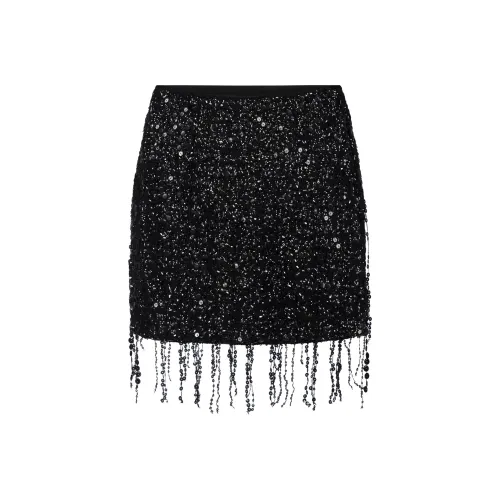 Elisabetta Franchi Sequin-embellished Mini Skirt