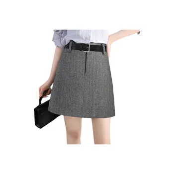 Cypress House Casual Short Skirts Women's Black Gray