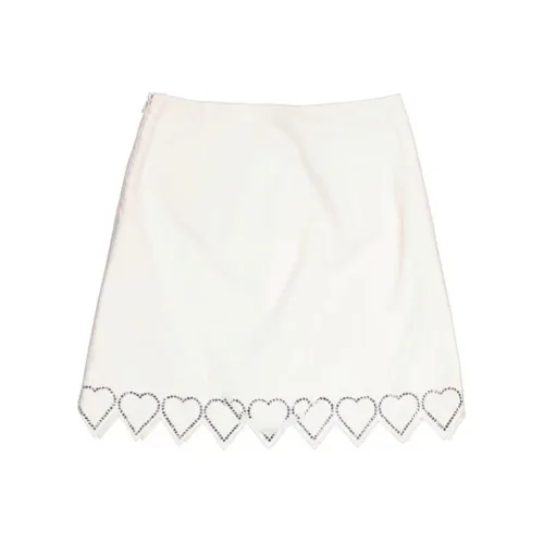 MACH & MACH Casual Short Skirts Women's White
