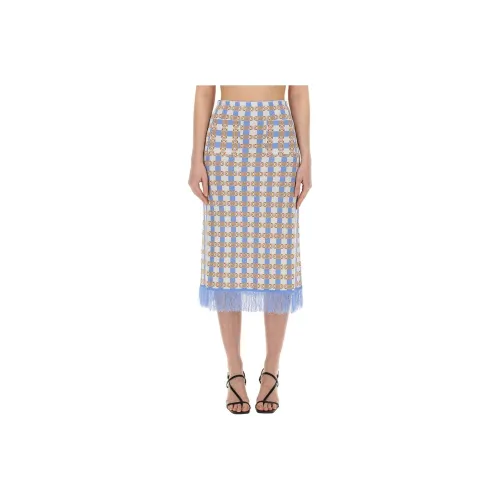 BAUM UND PFERDGARTEN Casual Long Skirts Women's Blue