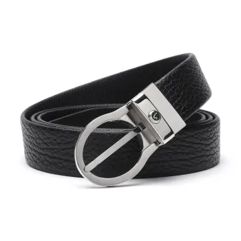 Satchi Cow Leather Belts Unisex Width 3.0cm