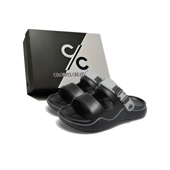 Colorful Creations Beach Sandals Men's Box