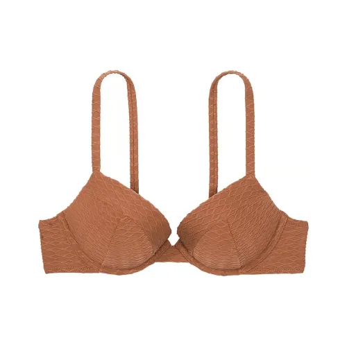 Victoria's Secret PINK Mix & Match Sexy Tee Push-Up Bikini Top / C Bikini Women's Caramel