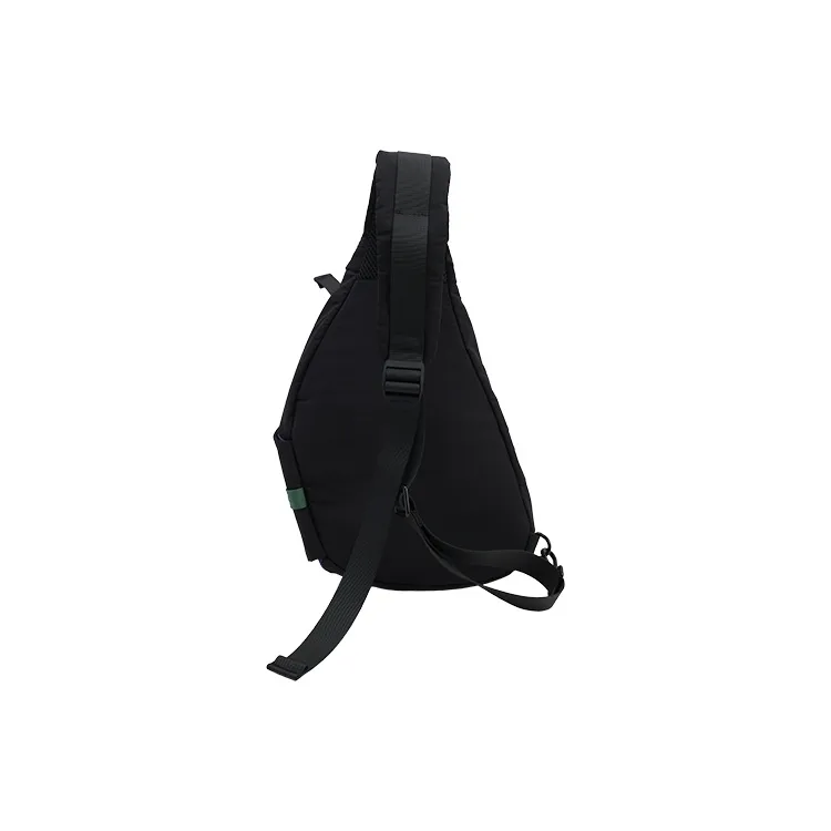 URBAN REVIVO Fabric Sling Bag Women's Black-2