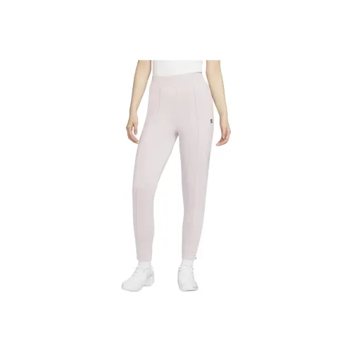 Nike Court Dri FIT Tennis Bottoms Women's Platinum Purple/Light Volt
