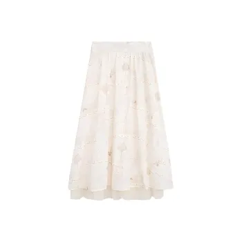 ZIHAN Casual Long Skirts Women's