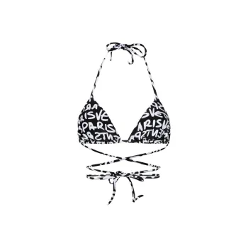 Vetements Logo Printed Tie Detailed Bikini Bottom