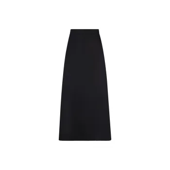 THE SEA LIFE Casual Long Skirt Women's Black Mage