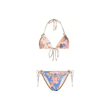 Zimmermann August Floral-print Bikini