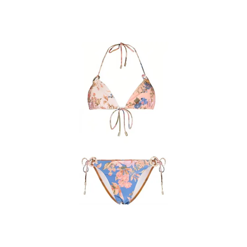 Zimmermann August Floral-print Bikini-0