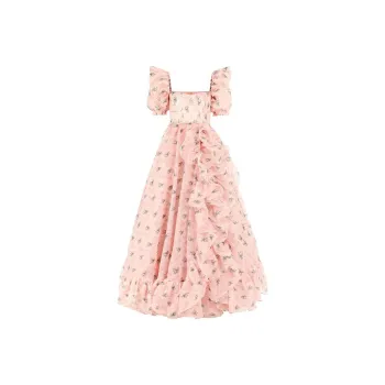 Selkie Collection FW23 Evening Dress Women's Pink